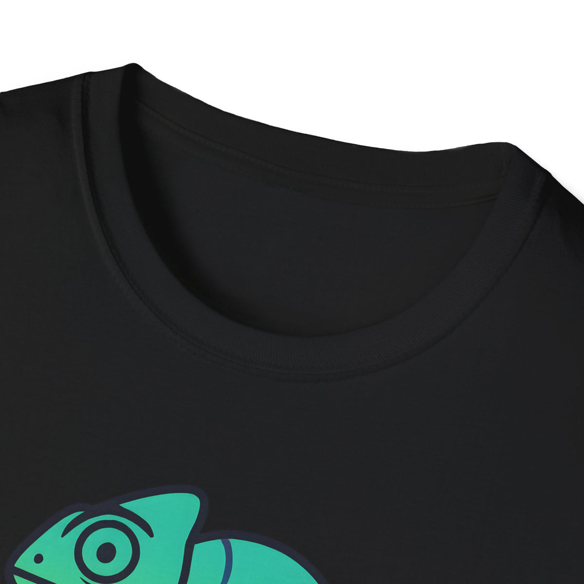 Rainbow Chameleon Logo T-Shirt
