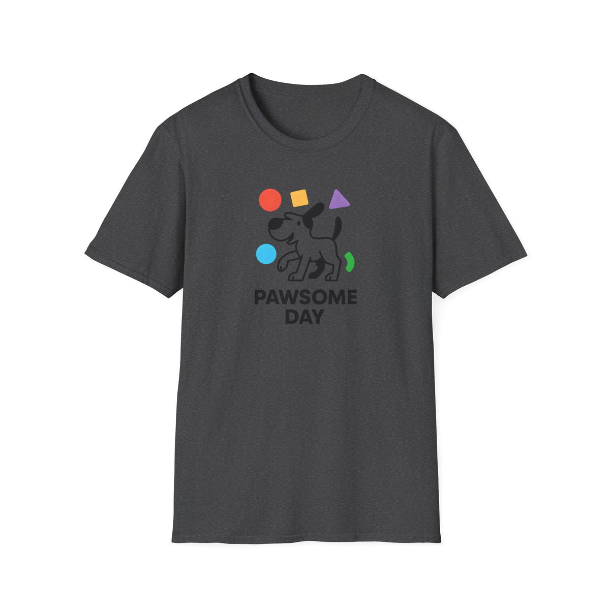 Unicorn with colorful shapes T-Shirt