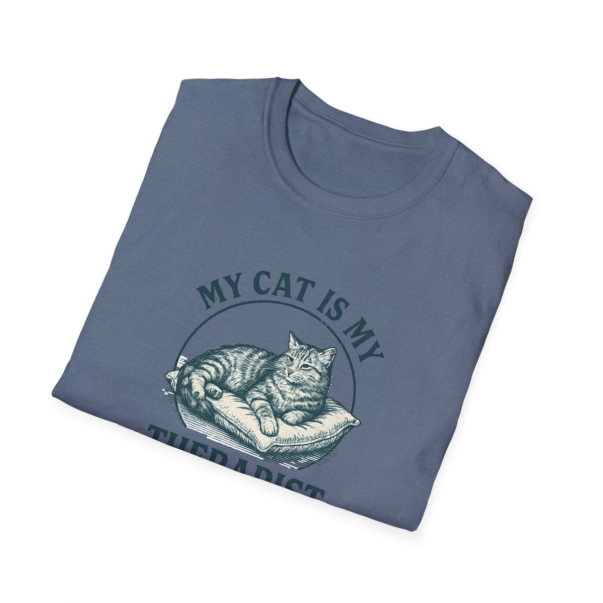 Cat Is My Therapist T-Shirt