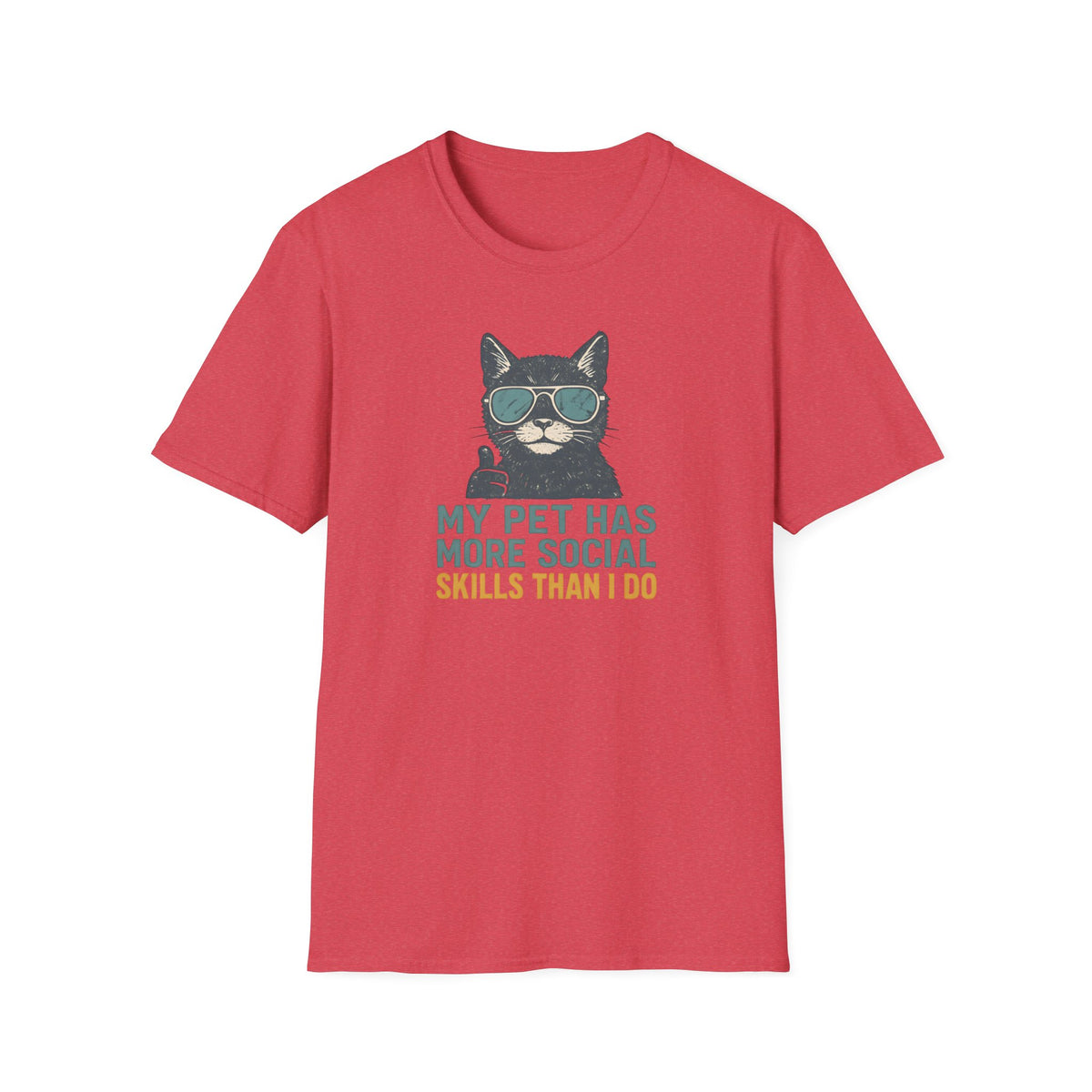 Cool Cat With Sunglasses T-Shirt