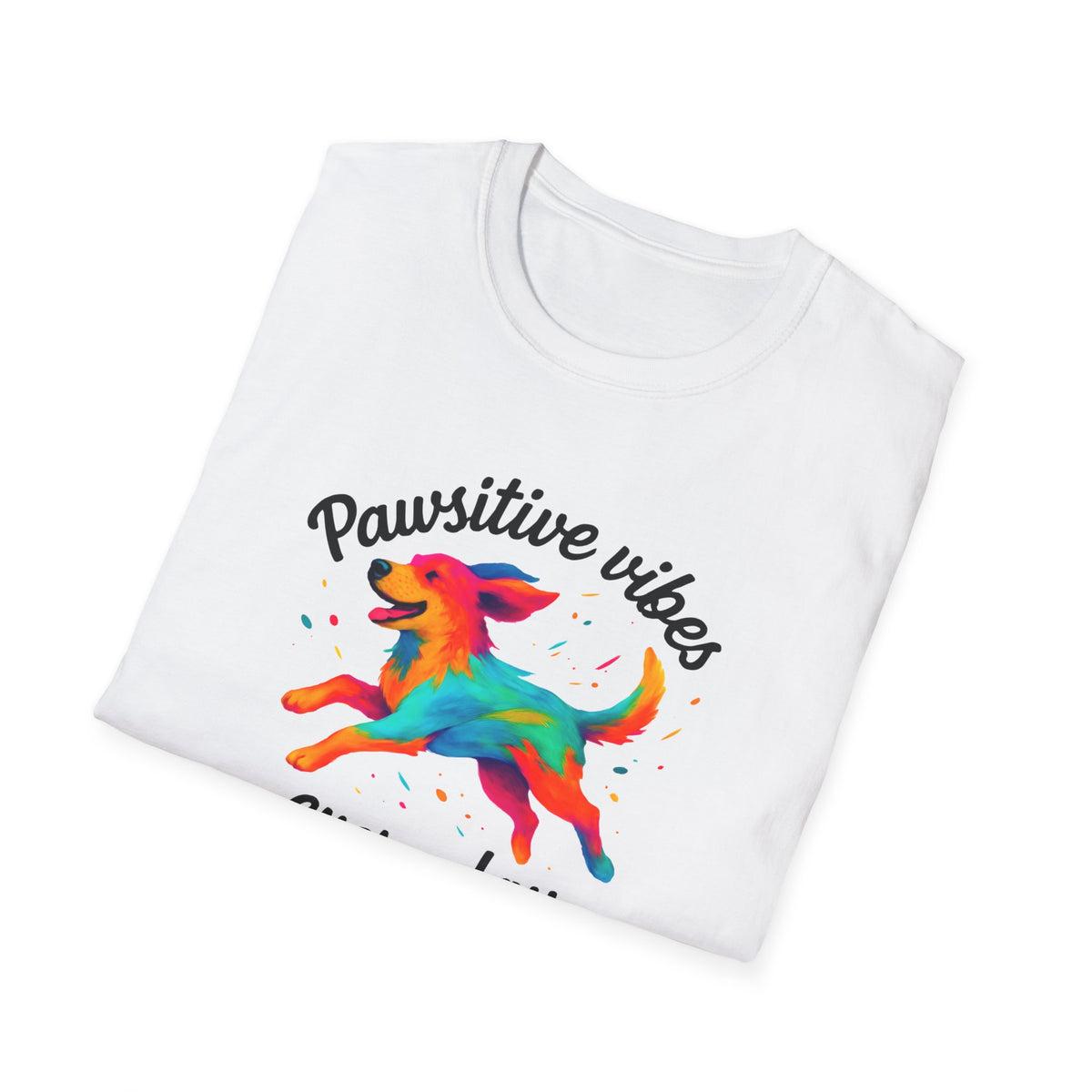 Colorful Running Dog T-Shirt