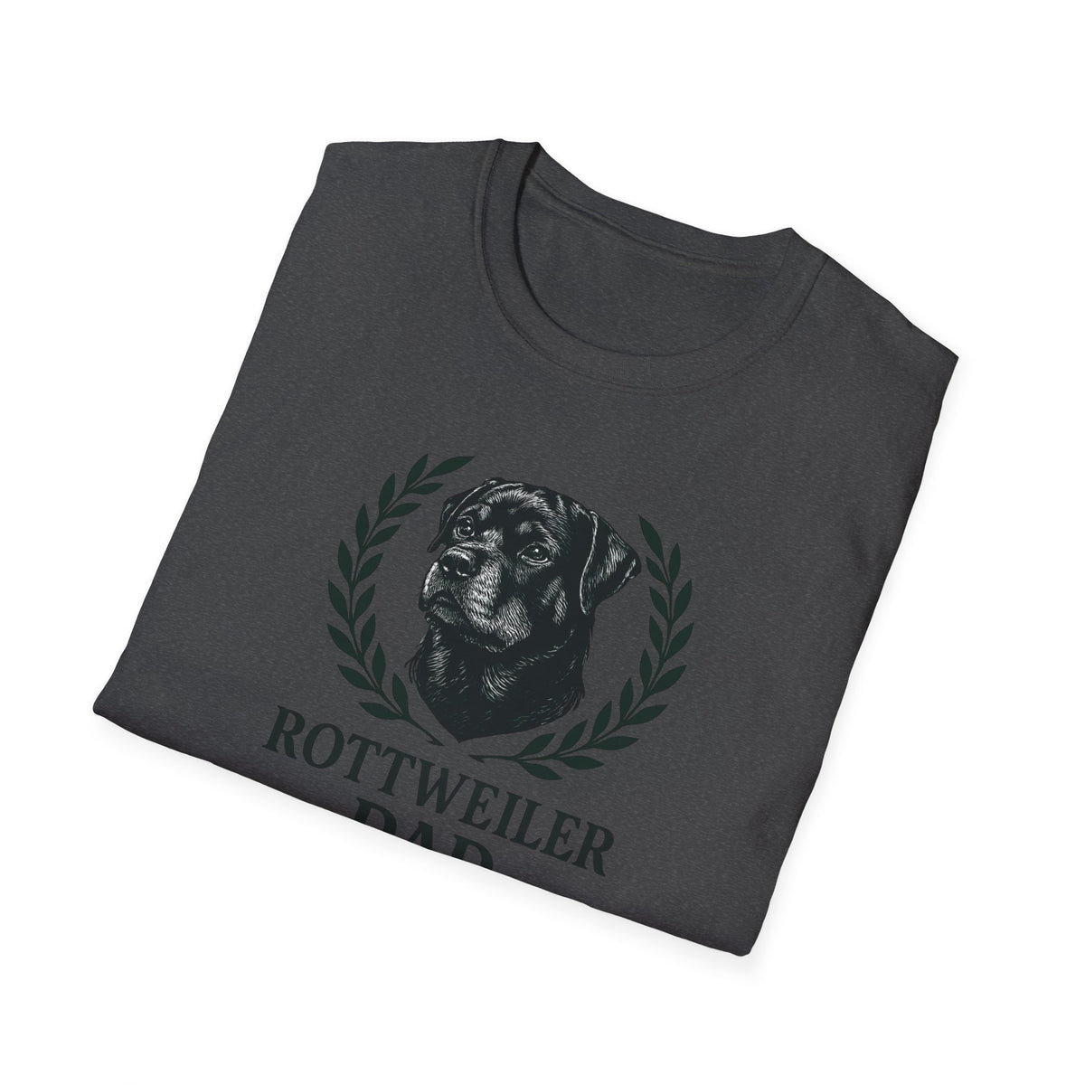 Rottweiler Dad Logo T-Shirt