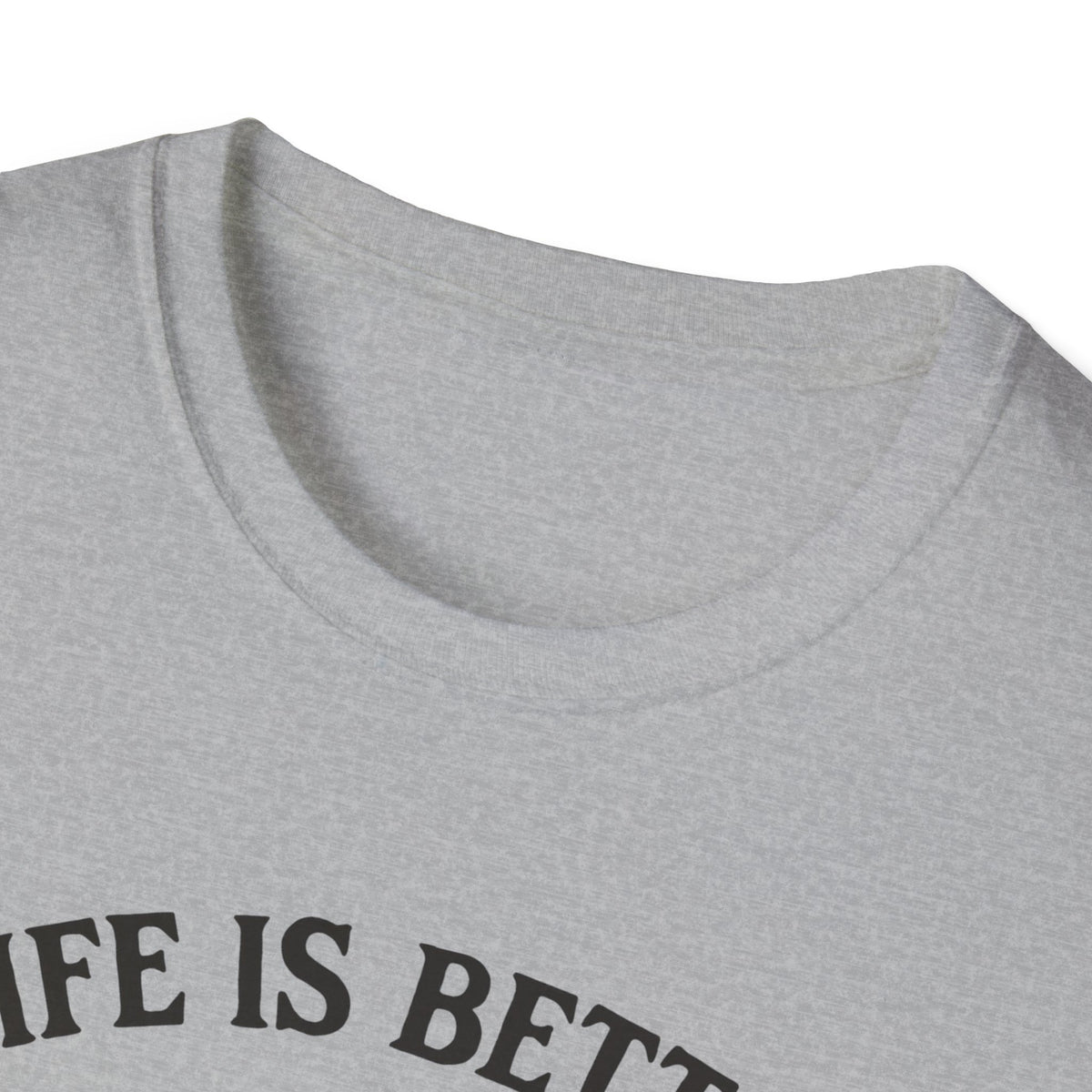Cat With Slogan T-Shirt