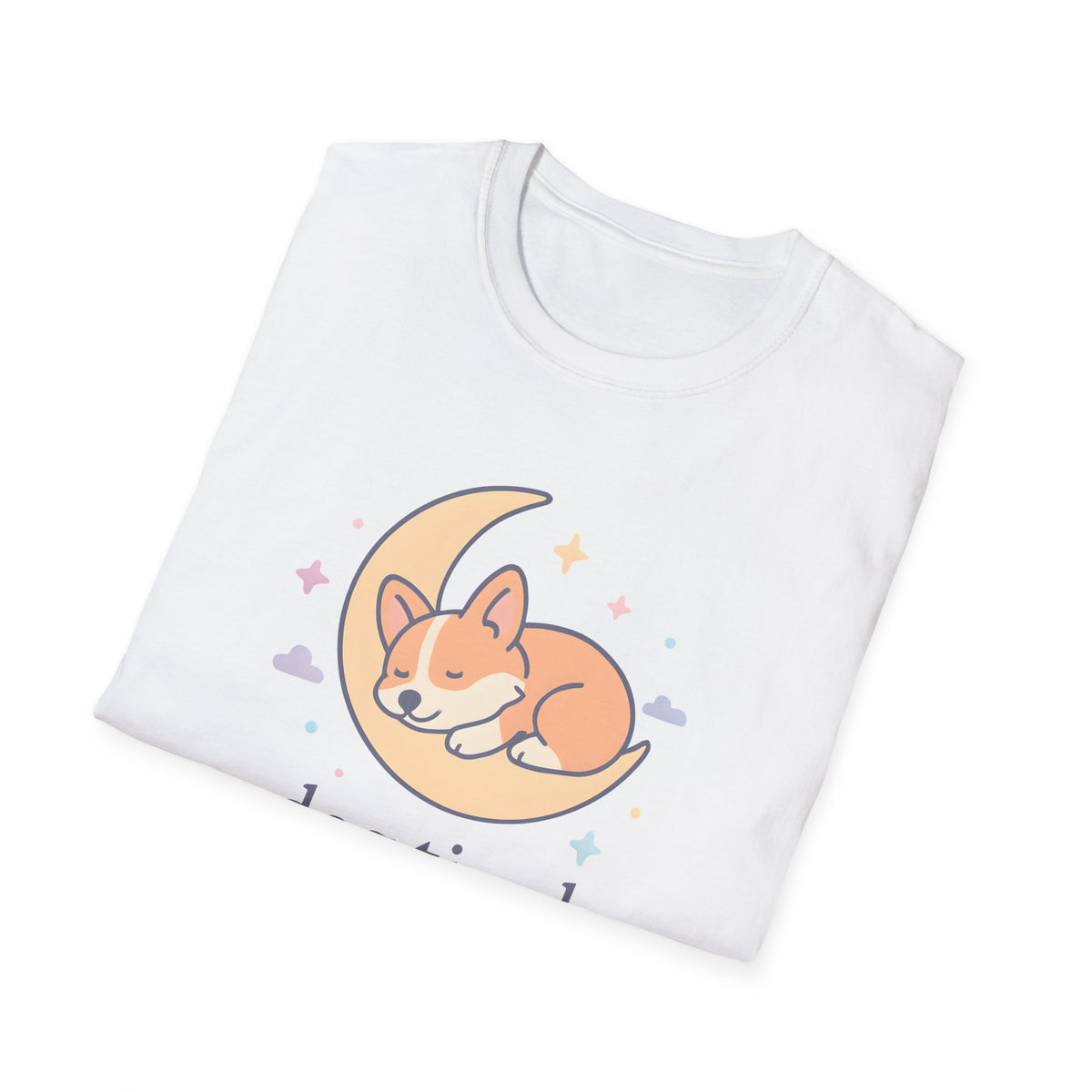 Sleeping Dog on Moon T-Shirt