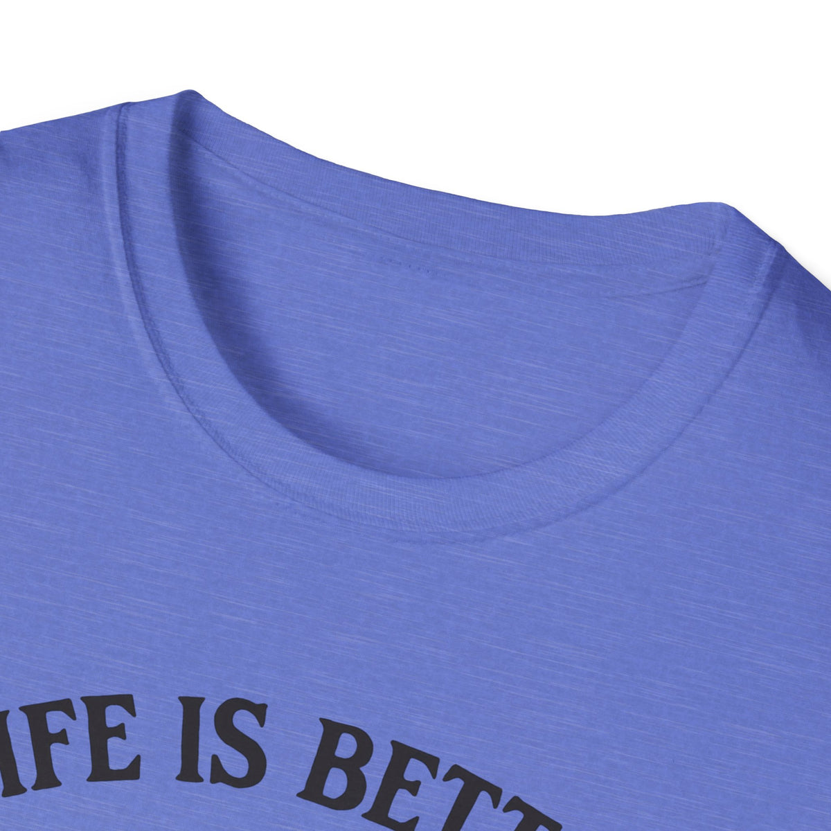 Cat With Slogan T-Shirt
