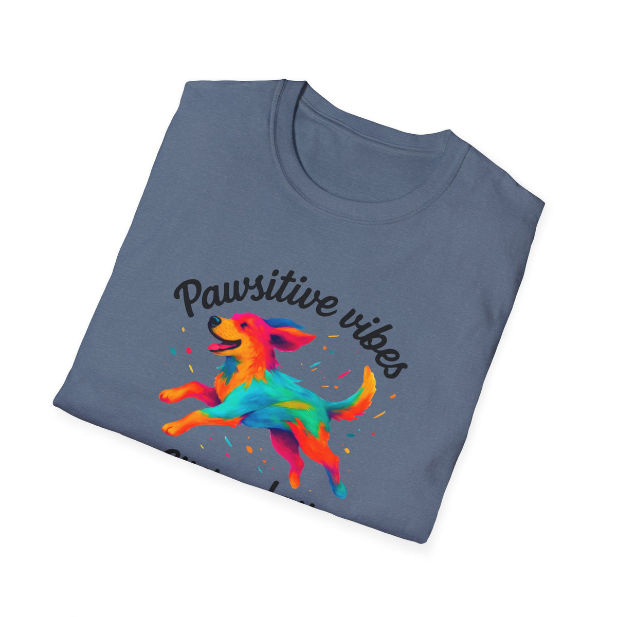 Colorful Running Dog T-Shirt