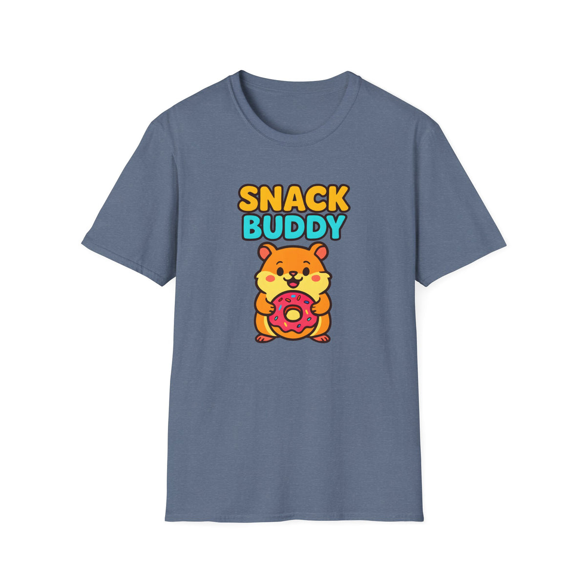 Snack Buddy Donut Hamster T-Shirt