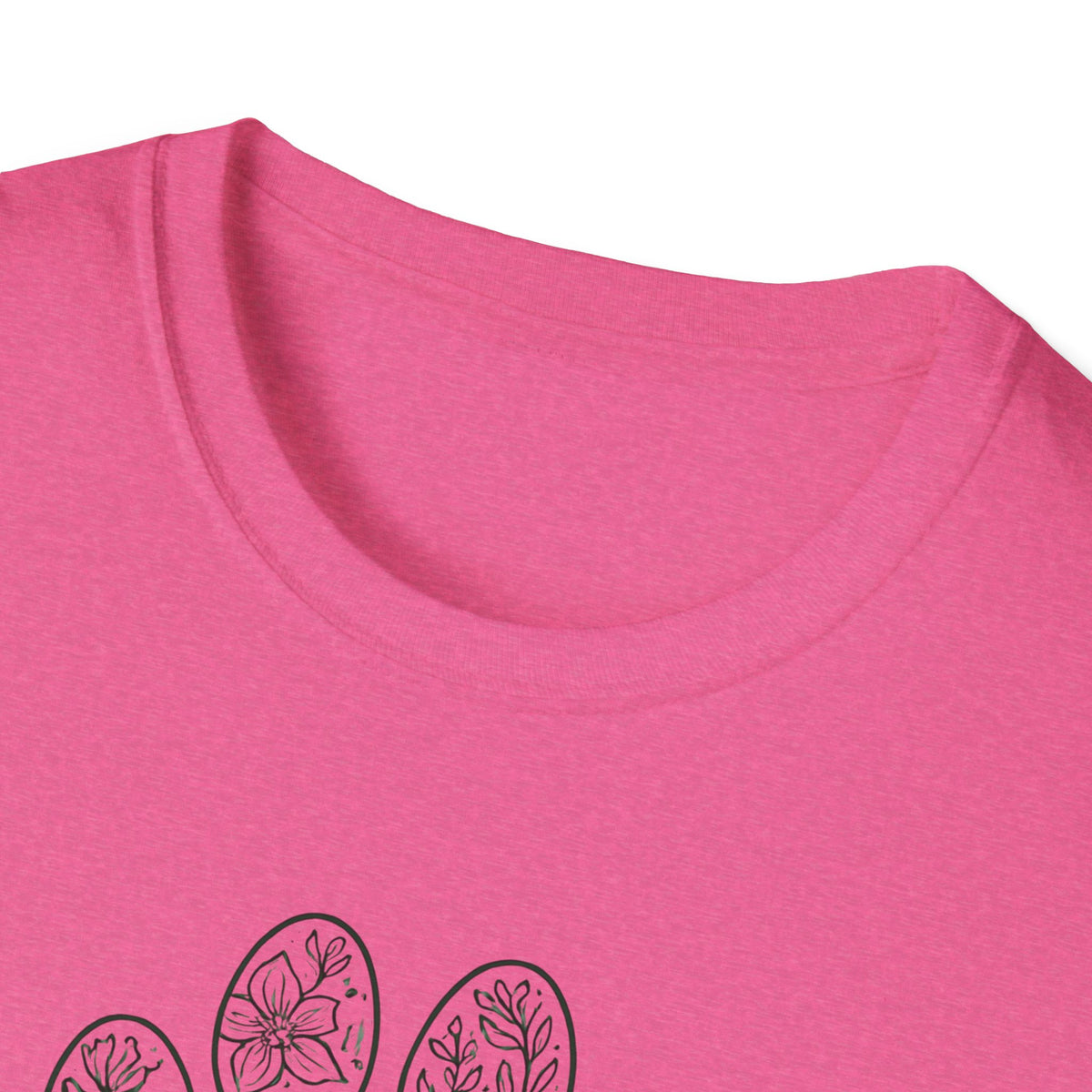 Floral Paw Print T-Shirt