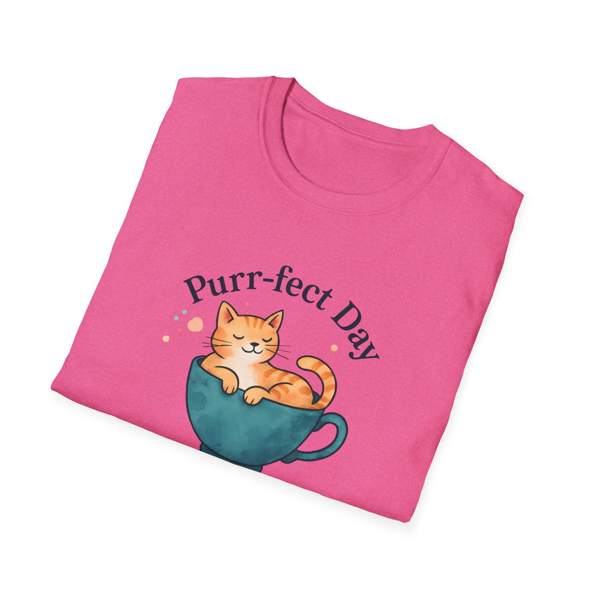 Cat in Teacup T-Shirt