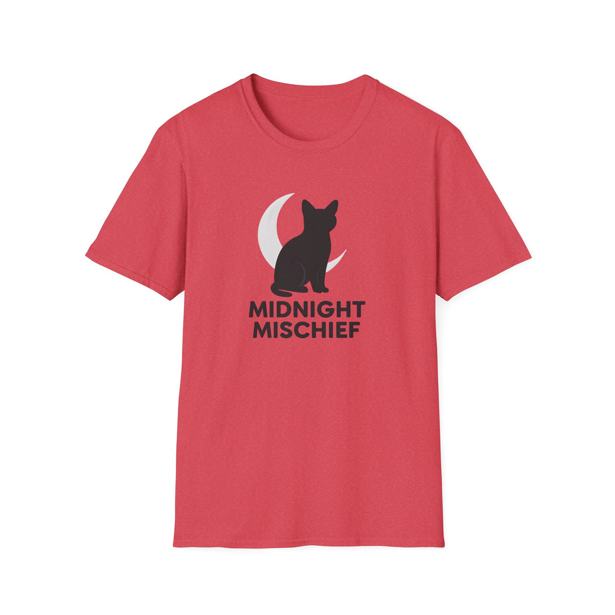 Moonlit Cat Silhouette T-Shirt