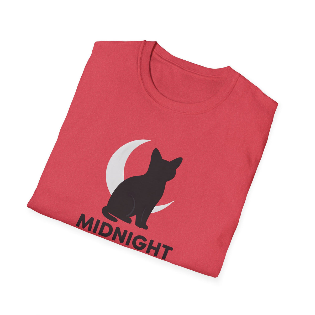 Moonlit Cat Silhouette T-Shirt