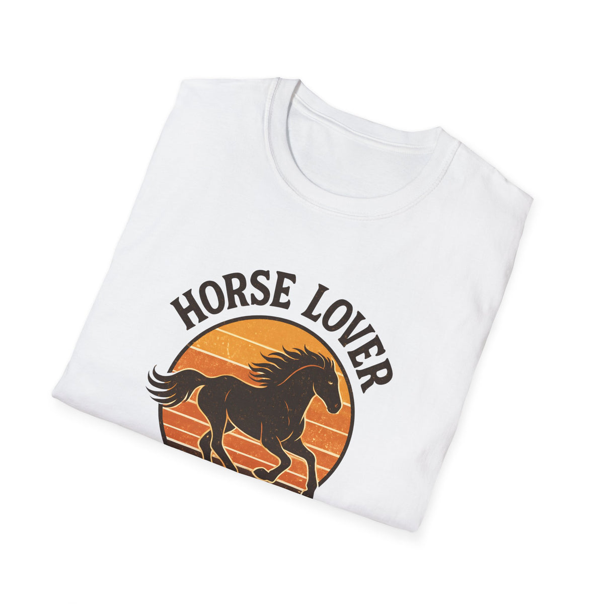 Horse Lover Logo T-Shirt