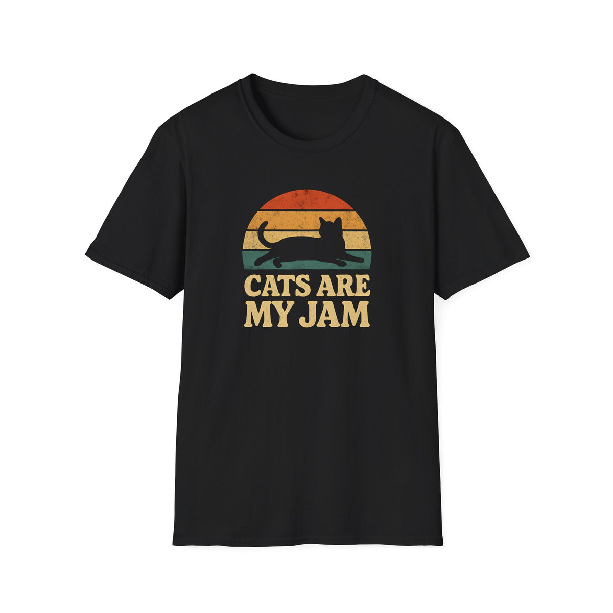 Cats Are My Jam T-Shirt
