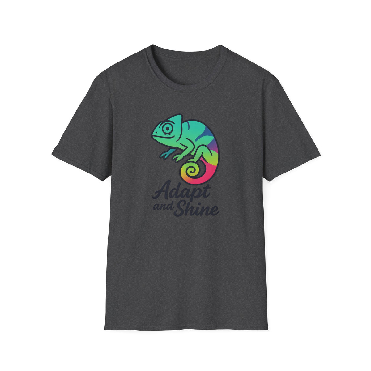 Rainbow Chameleon Logo T-Shirt