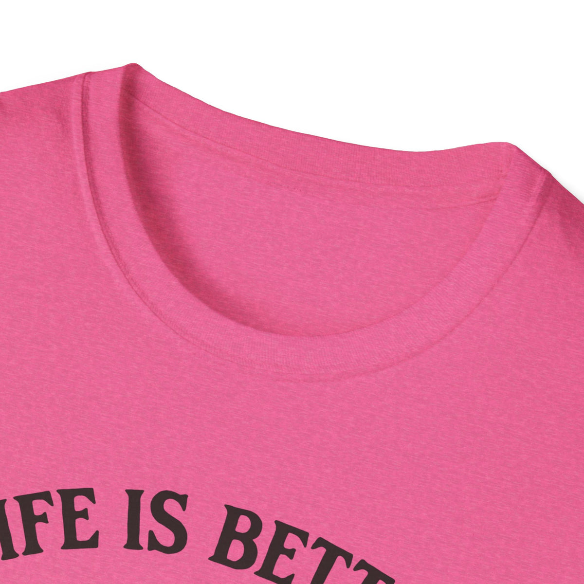 Cat With Slogan T-Shirt
