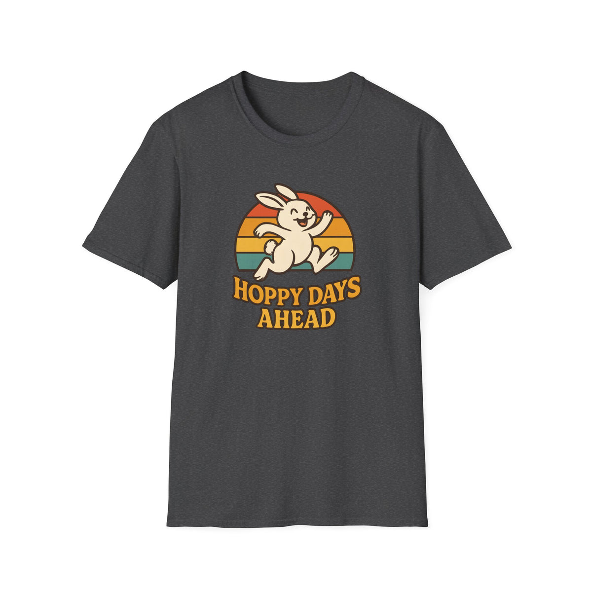 Happy Bunny Running T-Shirt