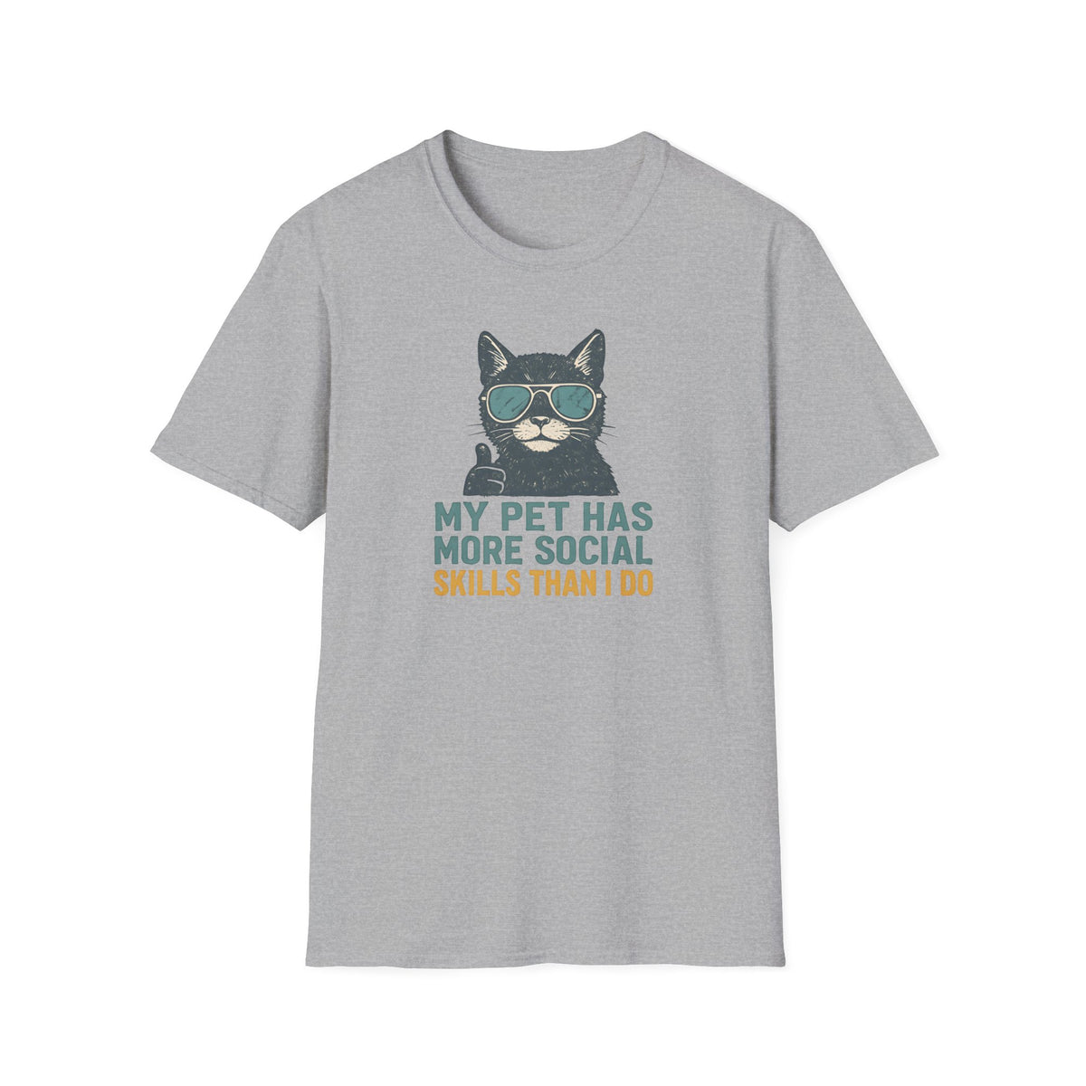 Cool Cat With Sunglasses T-Shirt