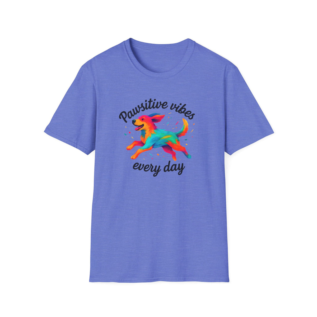 Colorful Running Dog T-Shirt
