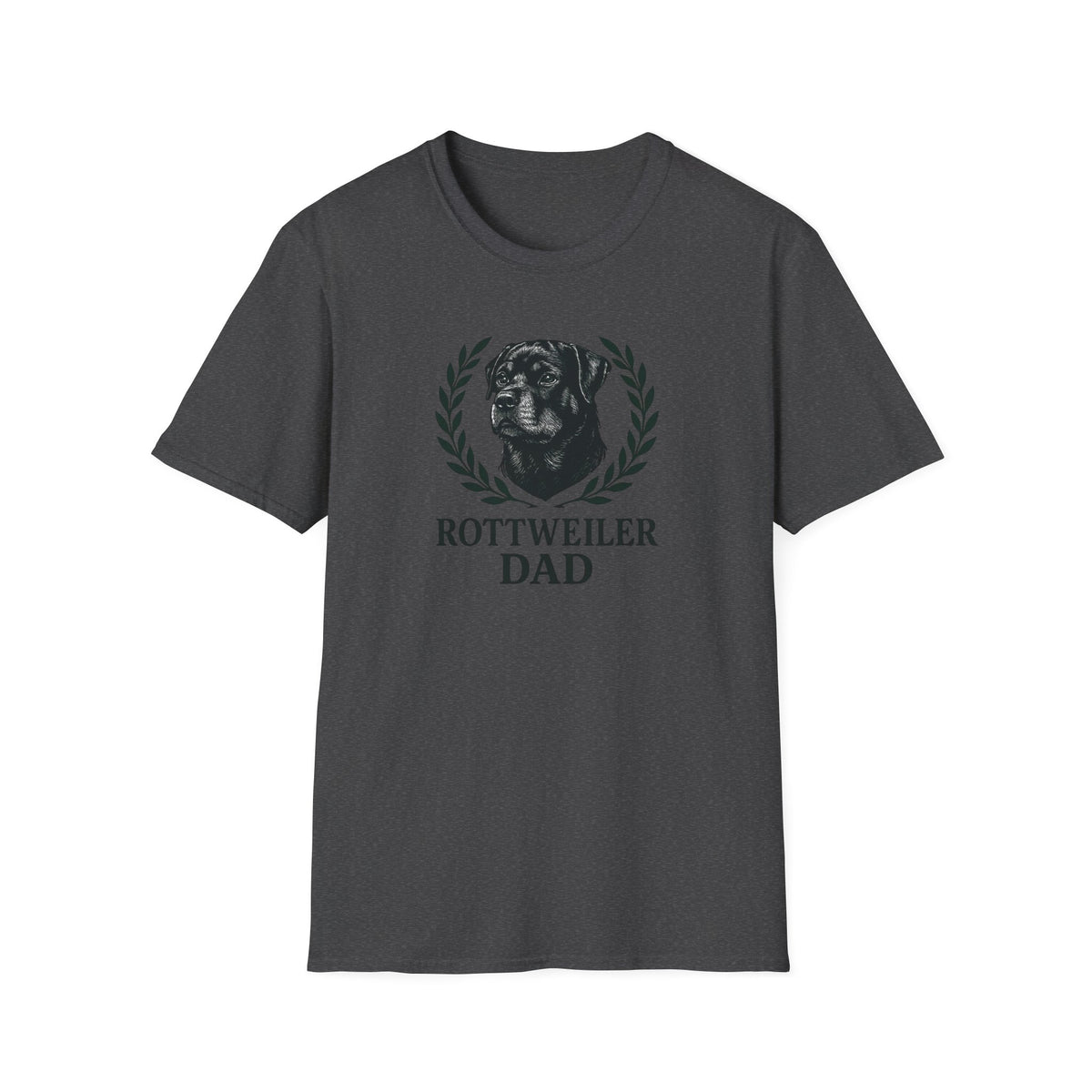 Rottweiler Dad Logo T-Shirt