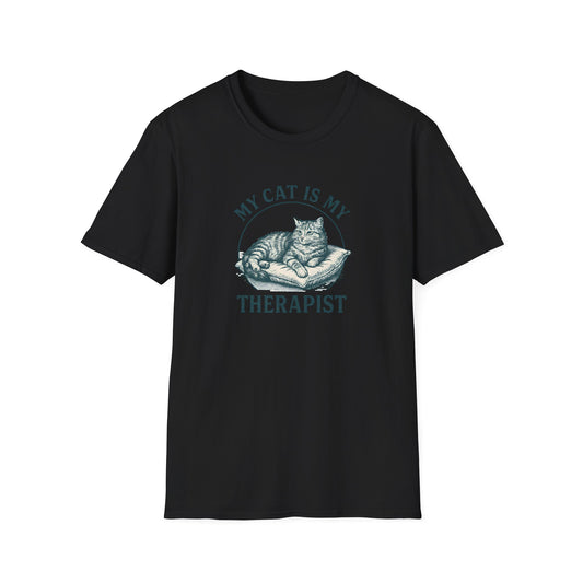 Cat Is My Therapist T-Shirt