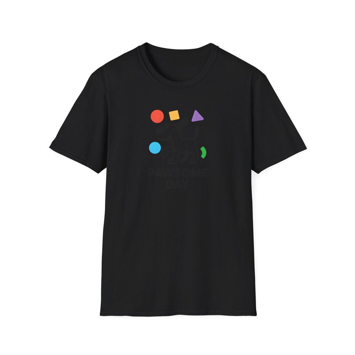 Unicorn with colorful shapes T-Shirt