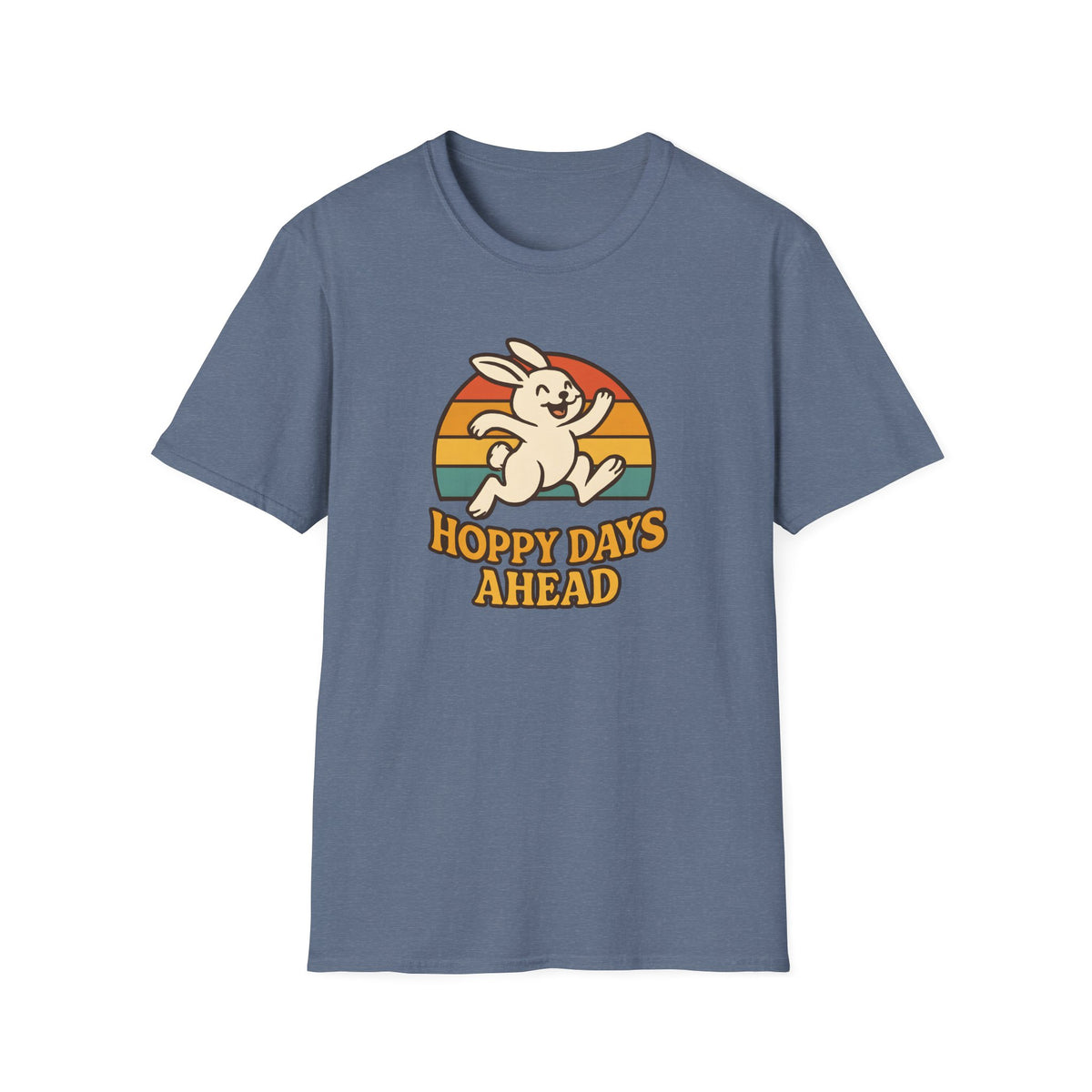 Happy Bunny Running T-Shirt