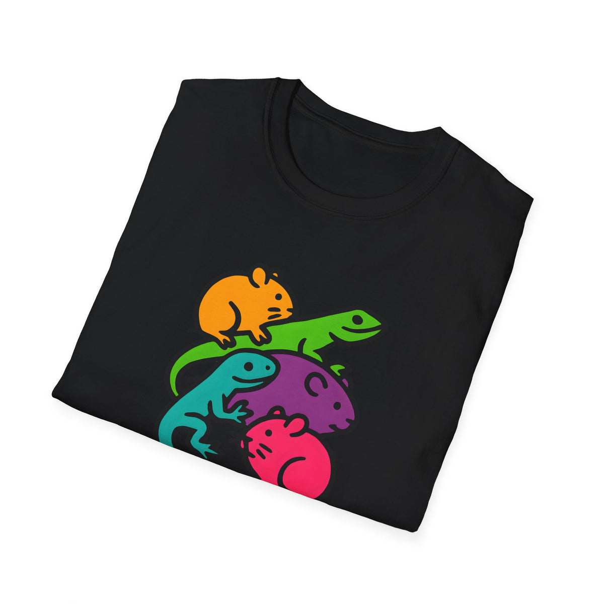 Colorful animal silhouettes T-Shirt