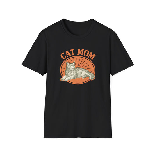 Cat Mom Logo T-Shirt
