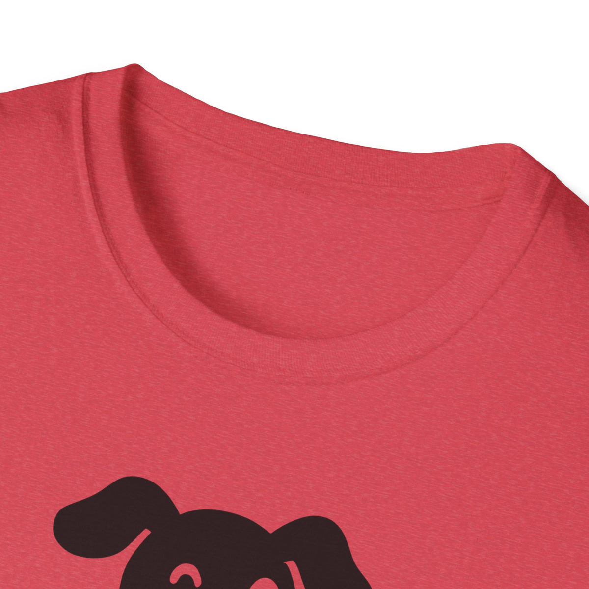 Pink curved shape T-Shirt