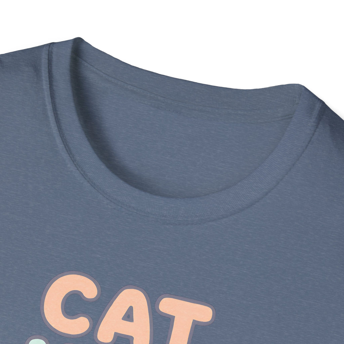 Cat Mom with Heart T-Shirt