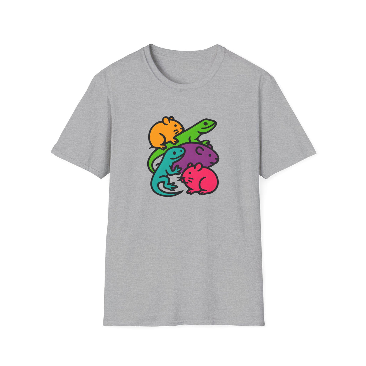 Colorful animal silhouettes T-Shirt