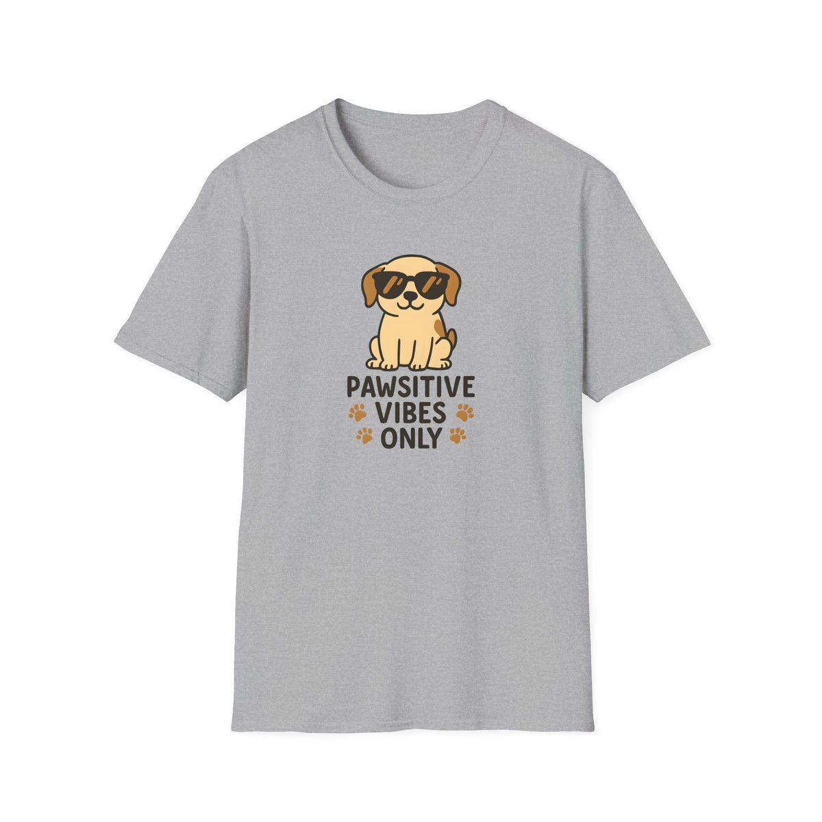 Pawsitive Vibes Only T-Shirt