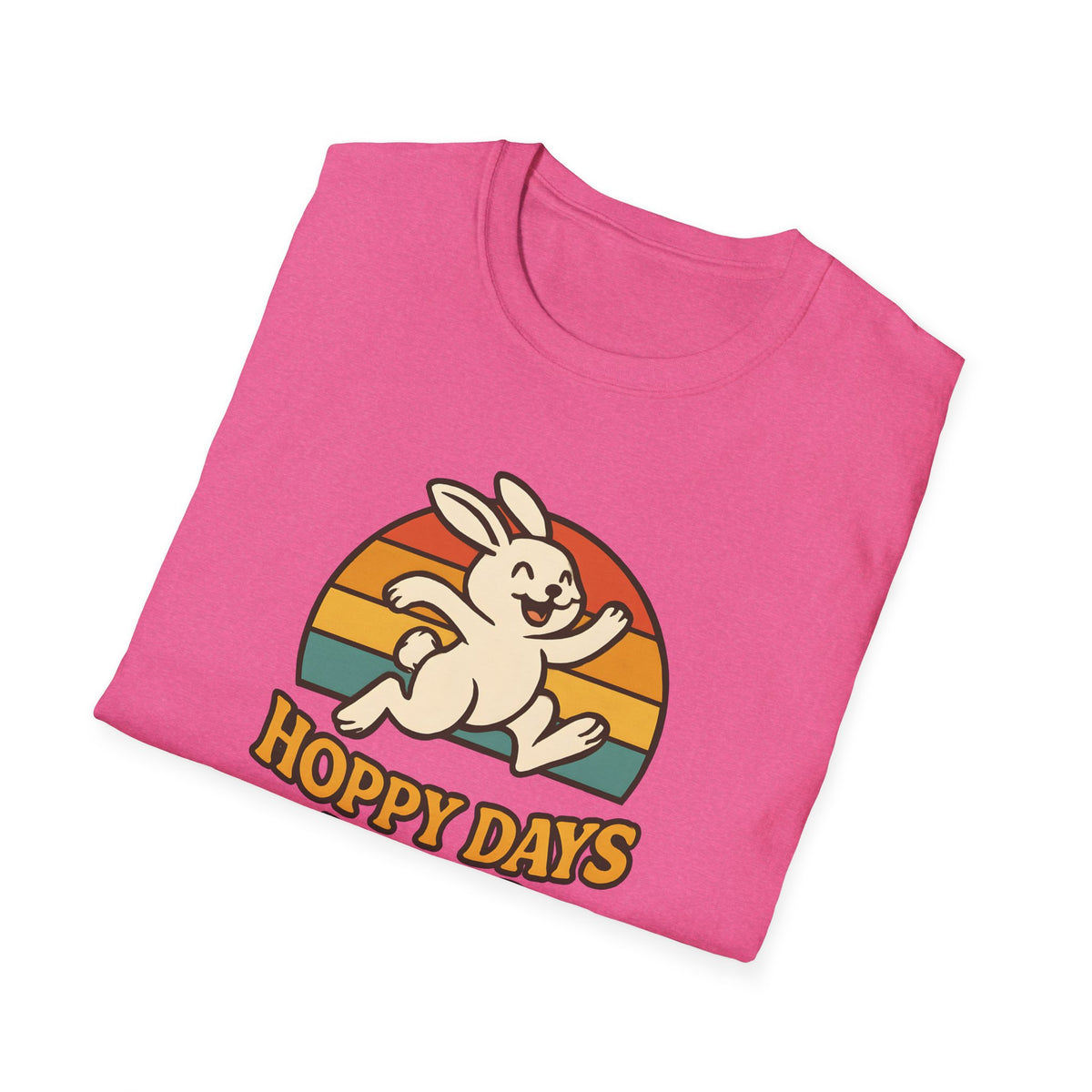 Happy Bunny Running T-Shirt