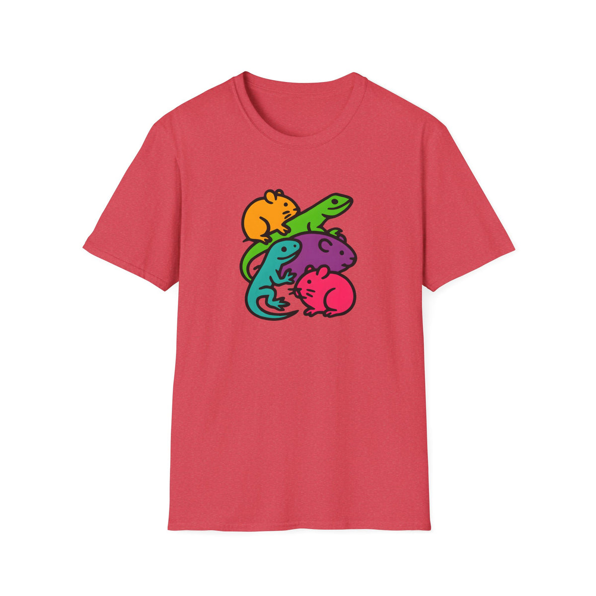 Colorful animal silhouettes T-Shirt