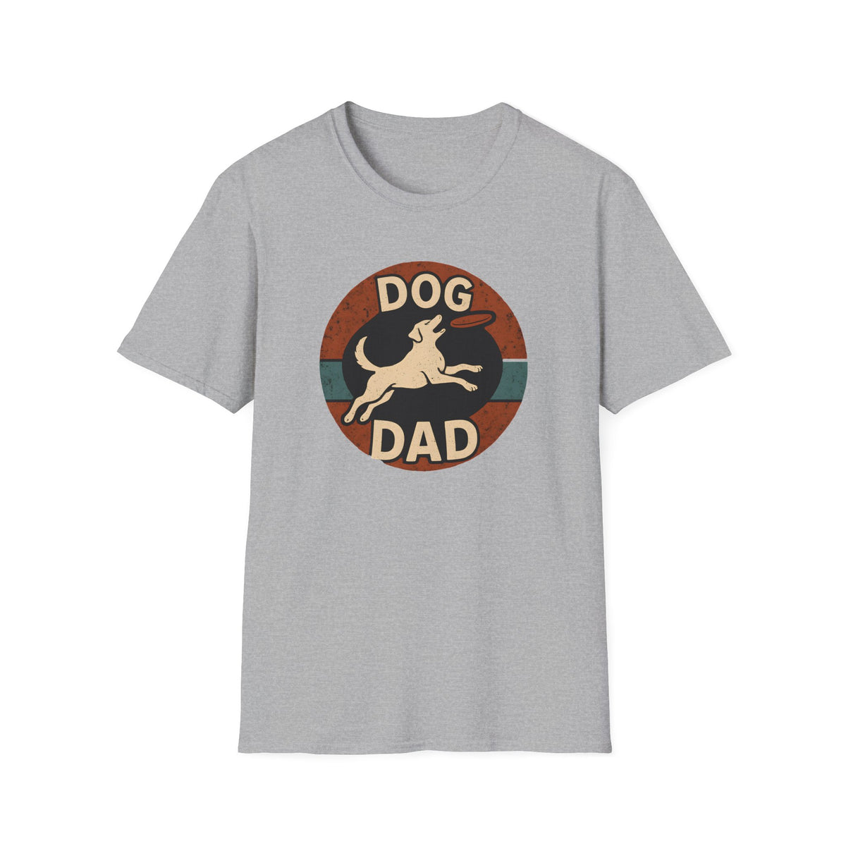 Dog Dad Badge T-Shirt