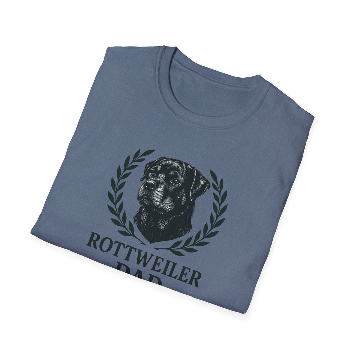 Rottweiler Dad Logo T-Shirt