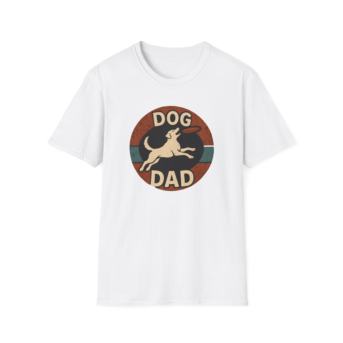 Dog Dad Badge T-Shirt