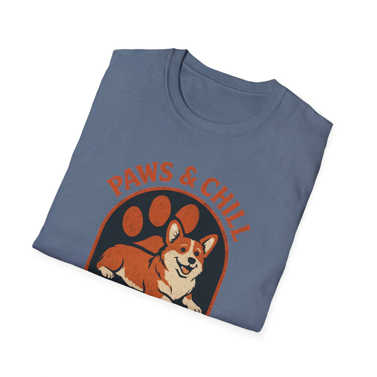 Corgi Paw Print T-Shirt