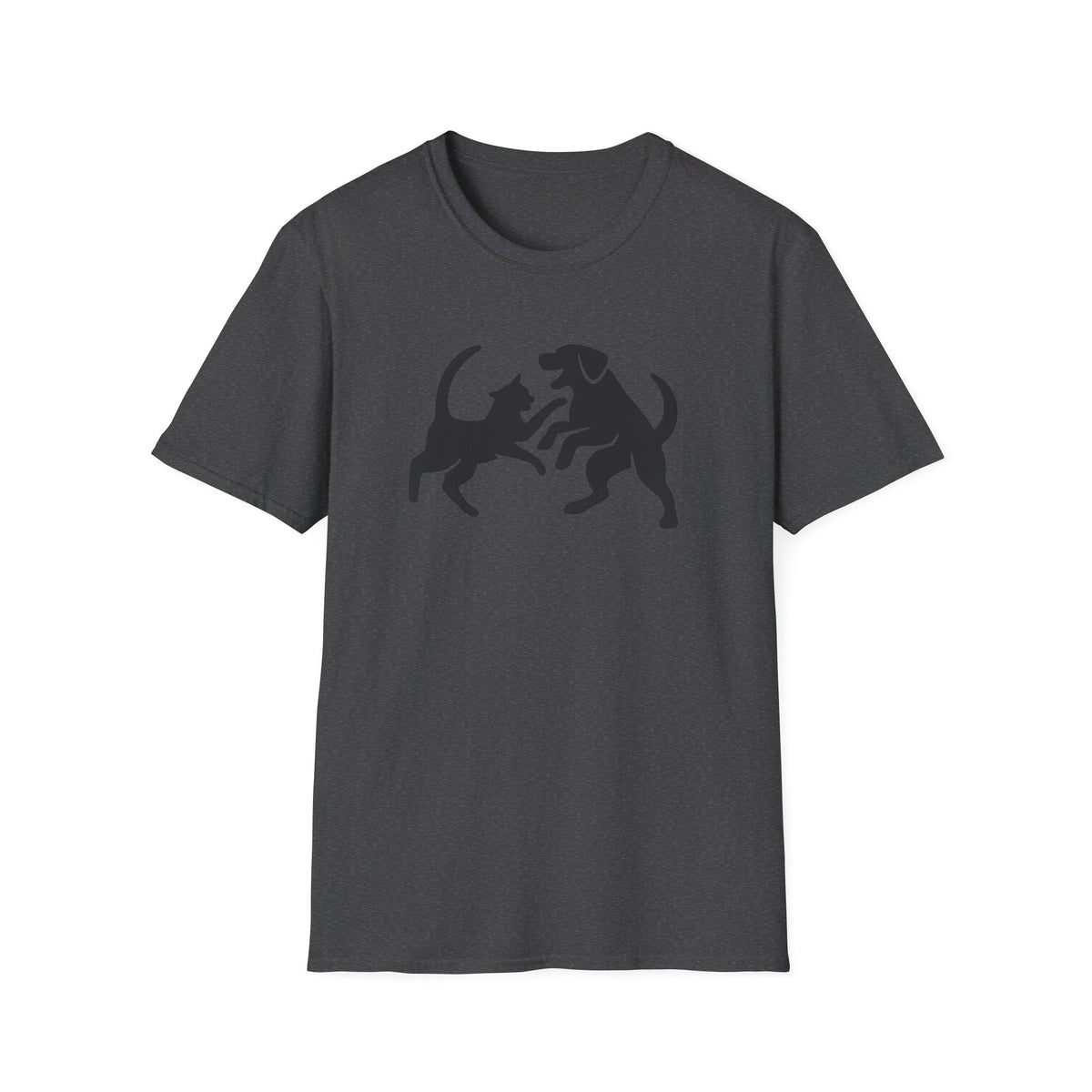 Cat and dog fight T-Shirt