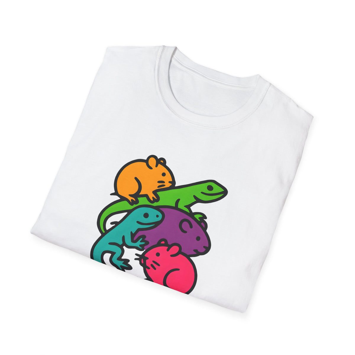 Colorful animal silhouettes T-Shirt
