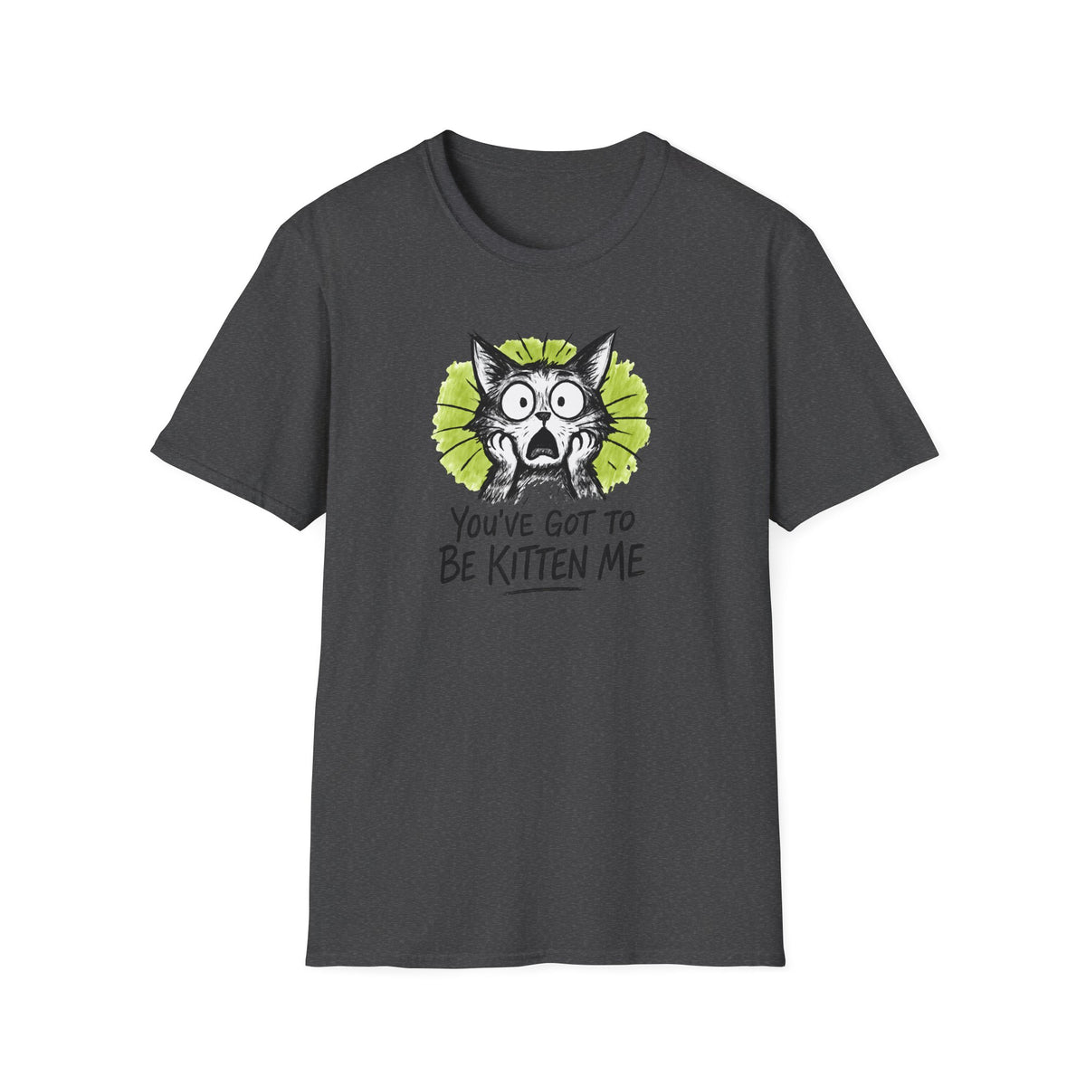 Shocked Kitten Expression T-Shirt
