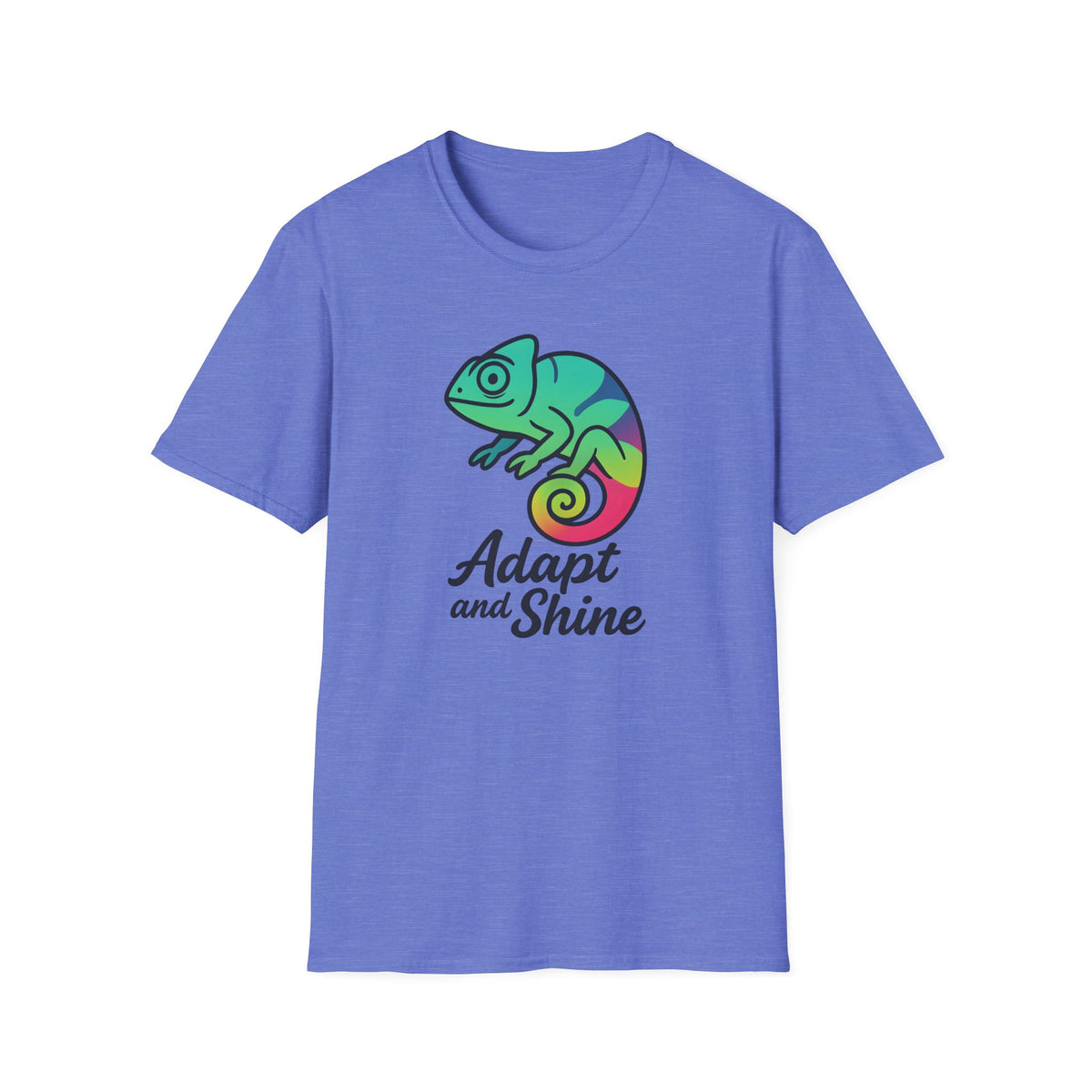 Rainbow Chameleon Logo T-Shirt