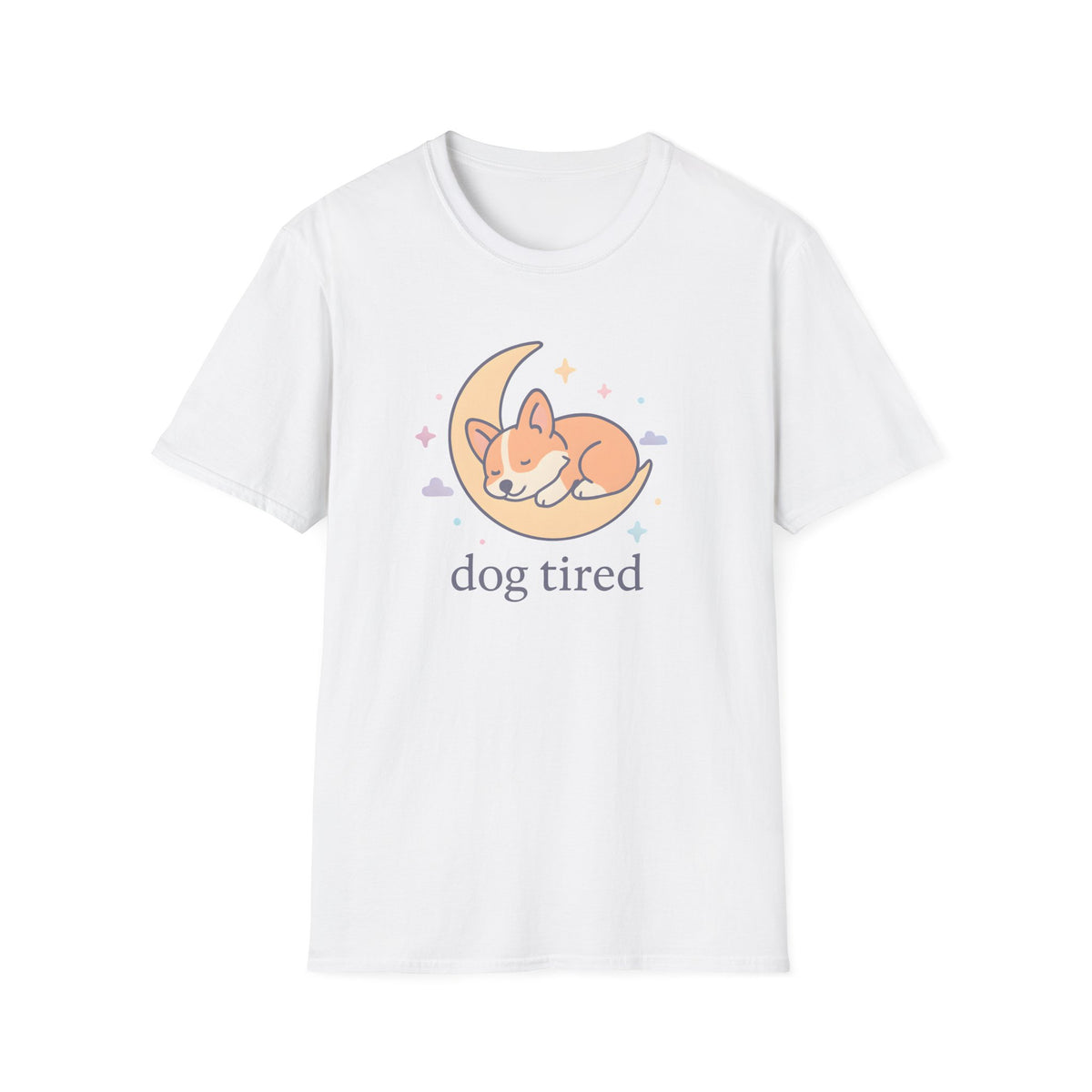 Sleeping Dog on Moon T-Shirt