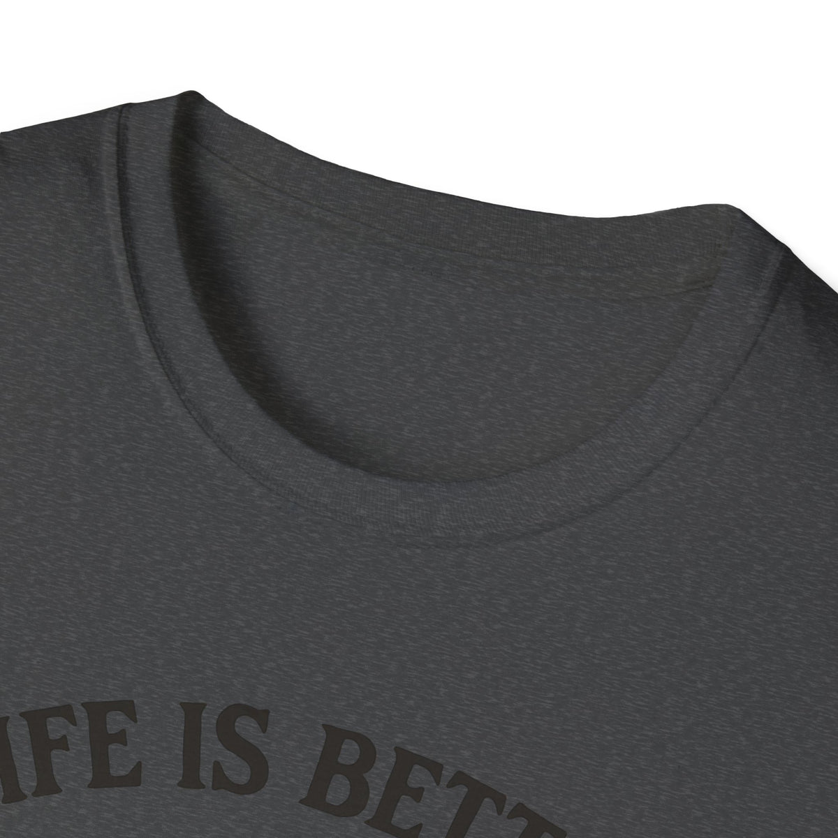 Cat With Slogan T-Shirt