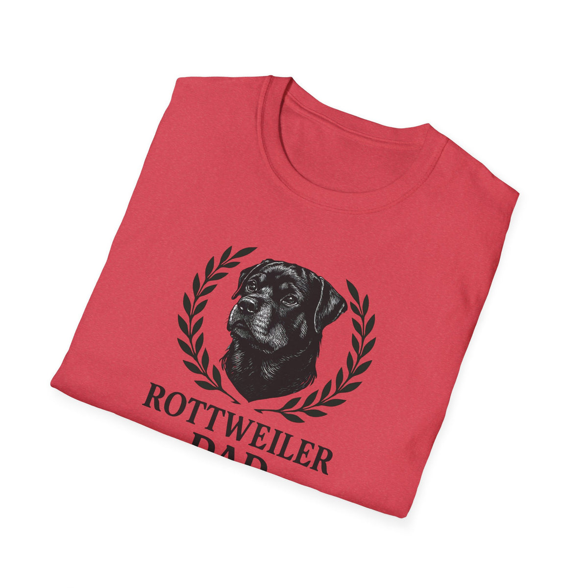 Rottweiler Dad Logo T-Shirt