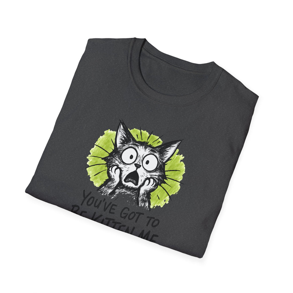 Shocked Kitten Expression T-Shirt