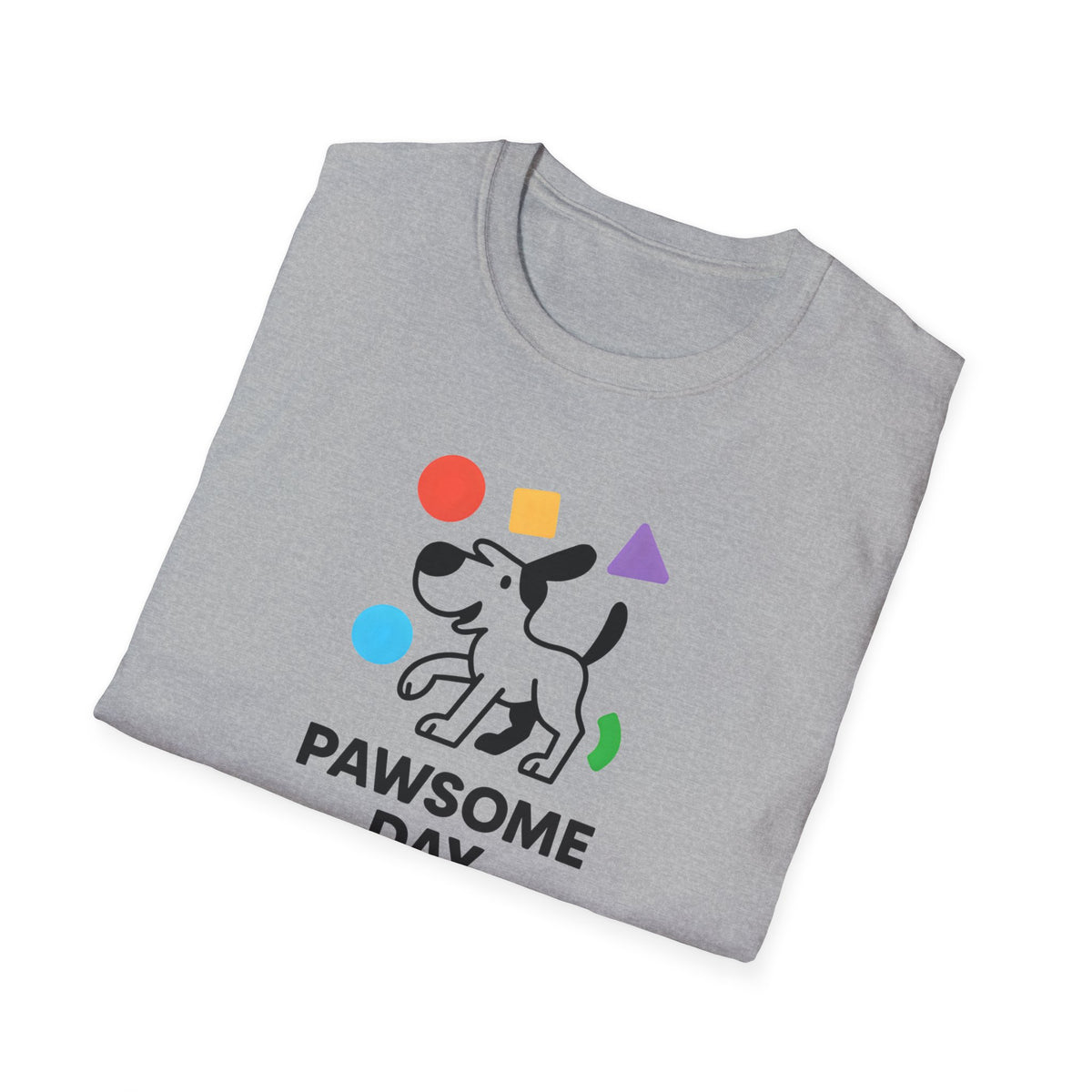 Unicorn with colorful shapes T-Shirt