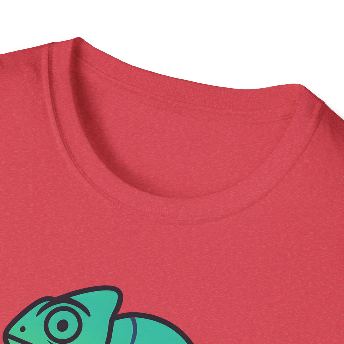Rainbow Chameleon Logo T-Shirt