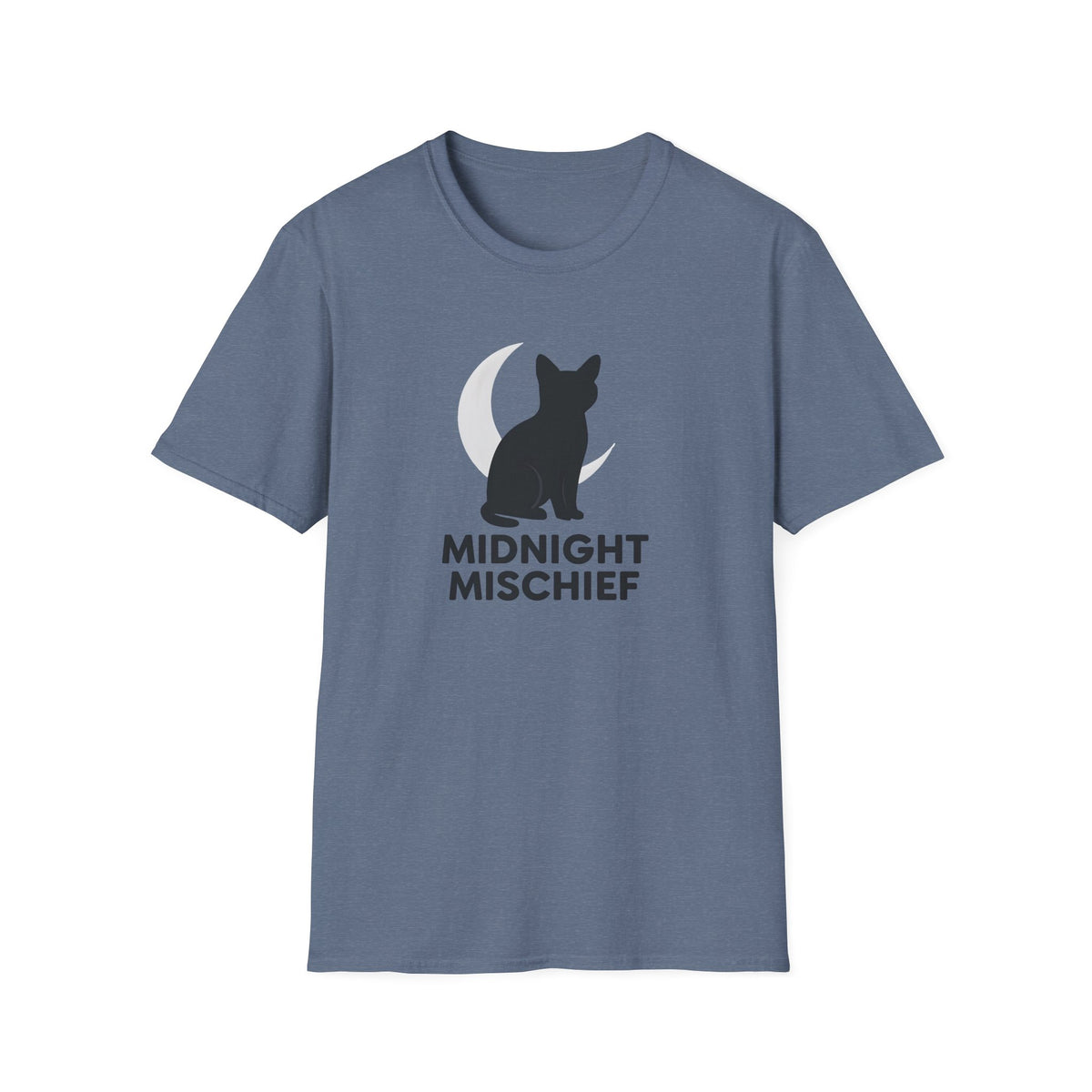 Moonlit Cat Silhouette T-Shirt