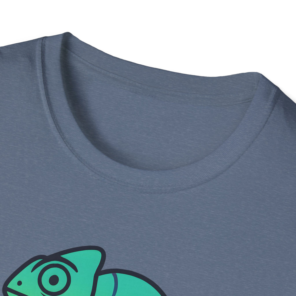Rainbow Chameleon Logo T-Shirt